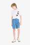 Crew Neck Printed Short Sleeve T-Shirt Boys E0173A825Hs - 5