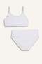 100% Cotton 2-Piece Set Bra Slip Panties Girls F4155A825Sp