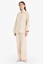 Relax Fit 2-Piece Set Seersucker Textured Long Sleeve Shirt Pants F4094Ax25Sm - 2