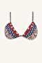 Regular Fit Patterned Bikini Top E4892Ax25Sm - 6