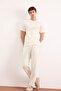 Regular Fit Crew Neck Short Sleeve Cotton Heavy Fabric T-Shirt E2587Ax25Sm - 2