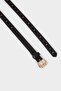Women's Faux Leather 3-Piece Casual Belt E7900Axns - 4