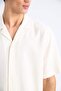 Relax Fit Polo Neck Cotton Summer Short Sleeve Shirt D8875Ax25Sm - 7
