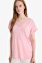 V-Neck Short Sleeve T-Shirt F2766Ax25Sm - 3