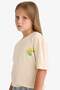 100% Cotton Relax Fit Crew Neck Back Printed Short Sleeve T-Shirt Girls E0387A825Sm - 4