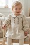 Wondress Wooden Daisy Button Baby g Shirt Collar I Whole Dress (9-24 Months) - 5