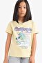 Crew Neck Printed Short Sleeve T-Shirt Girls E0351A825Sm