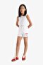 Printed 2-Piece Shorts with Elastic Waistband for Girls Z8046A625Sm - 7