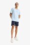 Standard Fit Crew Neck Printed Stretch Fabric Athlete Short Sleeve T-Shirt C9268Ax25Sm - 4