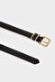 Women's Faux Leather Jean Belt E7922Axns - 3