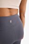 Shaping / Sculpting High Waist Stretch Fabric Basic Sports Leggings B4147Ax25Sp - 7