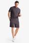 100% Cotton Relax Fit Cross Woven Textured Pocketed Shorts E2590Ax25Sm - 2