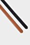 Women's Faux Leather 2-Piece Casual Belt F1904Axns - 3