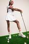 Standard Fit Pleated Mini Tennis Skirt with Inner Leggings D9317Ax25Sp