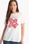 Regular Fit Crew Neck Printed Short Sleeve T-Shirt F4846Ax25Sm - 4
