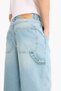 Skater Fit Wide Fit Low Waist Wide Leg Jean Pants F3925Ax25Sm - 7