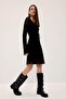 V-Neck Lace Long Sleeve Mini Dress F3465Ax25Sp - 2