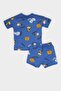 2-Piece Set Short-Sleeved T-Shirt and Elastic Waist Shorts Baby Boy E8724A525Sm - 4