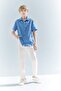 100% Cotton Carrot Fit Standard Leg Linen Look Trousers for Boys E5828A825Sm