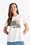 Regular Fit Crew Neck Printed Short Sleeve T-Shirt F2774Ax25Sm - 4