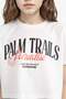 100% Cotton Crew Neck Printed Short Sleeve T-Shirt Girls E0352A825Sm - 5