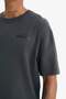 Oversize Wide Fit Crew Neck Printed Sportsman Short Sleeve T-Shirt (25 Sm) - 5