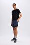 Slim Fit Tight-Fitting Sportsman's Tights Shorts E2759Ax25Sm - 6