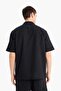 100% Cotton Relax Fit Summer Pocket Short Sleeve Black Shirt E4943Ax25Sp - 6