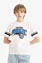 Nba Orlando Magic Crew Neck Short Sleeve T-Shirt Boys' E4840A825Sm - 4