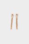 Women's Dangle Gold Earrings E8559Axns