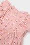 Floral Long-Sleeve Waffle Dress for Baby Girl D9563A525SP - 3
