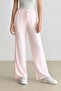 Wide Leg Three Pockets Regular Waist Standard Length Wide Leg Linen Blend Palazzo Pants F0946Ax25Sp - 2