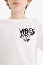 100% Cotton Crew Neck Printed Short Sleeve T-Shirt for Boys E6314A825Hs - 5