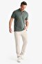 100% Cotton Regular Fit Polo Neck Short Sleeve T-Shirt D7656Ax25Sp - 2