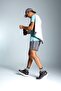 Stretch Fabric Slim Fit Narrow Cut Crew Neck Sportsman Short Sleeve T-Shirt E2436Ax25Sm - 2