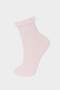 3-Piece Cotton Long School Socks for Girls E6268A8Ns - 3