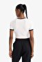 Slim Fit Narrow Cut Crew Neck Printed Sportsman Ribbed Short Sleeve T-Shirt E4796Ax25Sp - 8