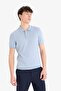 Standard Fit Polo Neck Short Sleeve Knitwear T-Shirt E3241Ax25Sp - 4