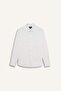 Slim Fit Polo Collar Striped Long Sleeve Shirt B6487Ax25Sp - 4