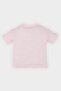 Crew Neck Heart Patterned Short Sleeve T-Shirt Baby Girl E5492A525Sm - 4