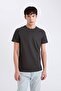 100% Cotton Slim Fit Slim Fit Crew Neck Printed Short Sleeve T-Shirt D5566Ax25Sp