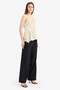 Slim Fit Polka Dot Pack V-Neck Wrinkled Strap Blouse F0086Ax25Sp - 4