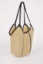 Women's Straw Shoulder Bag E3152Axns - 2