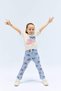 Disney Lilo & Stitch 2-Piece Set Short Sleeve T-Shirt Ribbed Camisole Spanish Trotting Leggings Baby Girl E480 - 2