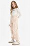 100% Cotton Parachute Jogger Cotton Trousers for Girls D7606A825Sm