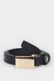 Women's Faux Leather Casual Belt F1445Axns