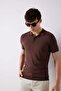 Standard Fit Polo Neck Short Sleeve Knitwear T-Shirt E3241Ax25Sp - 3