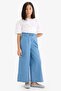 Culotte Wide Leg Jean Pants Girls D7102A825Sm - 3
