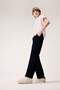 Straight Leg Basic Plain Gabardine Trousers for Boys D5859A825Sm