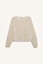 Regular Fit Crew Neck Crochet Knitwear Sweater T4513Az25Sp - 7